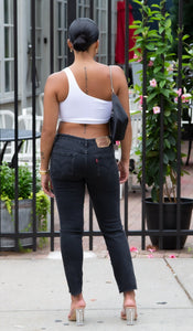 Maddie Crop Top - White 3